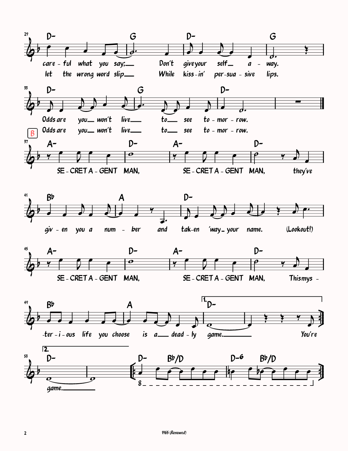 Sheet Music